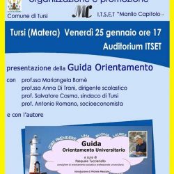 Il 25 gennaio all’Itset presentazione della Guida Orientamento