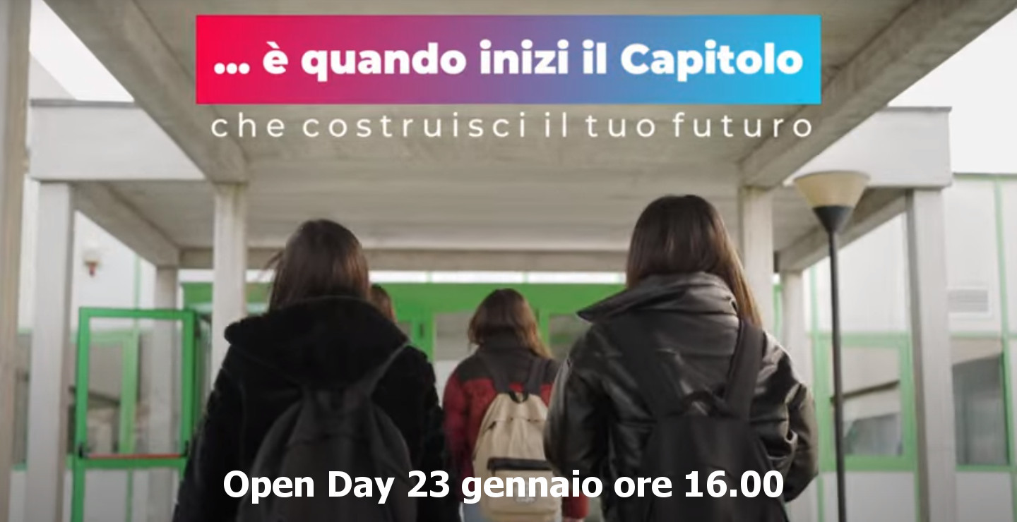 Al momento stai visualizzando Open Day in  presenza all’ITSET “Manlio Capitolo” di Tursi, domenica 23 gennaio