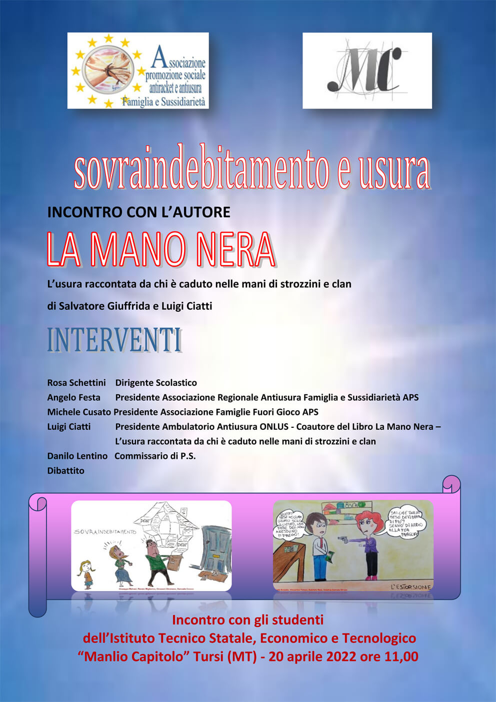 Al momento stai visualizzando “La Mano Nera” – incontro con l’autore