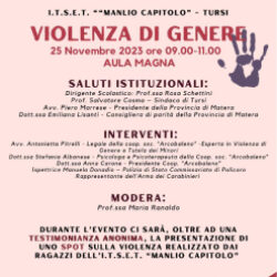Evento “Violenza di Genere” in occasione della giornata contro la violenza sulle donne